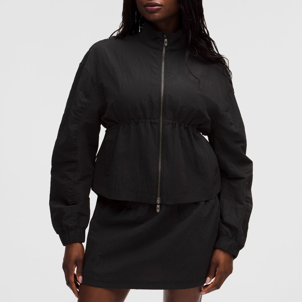 Lululemon Crinkle Nylon Cinchable Jacket